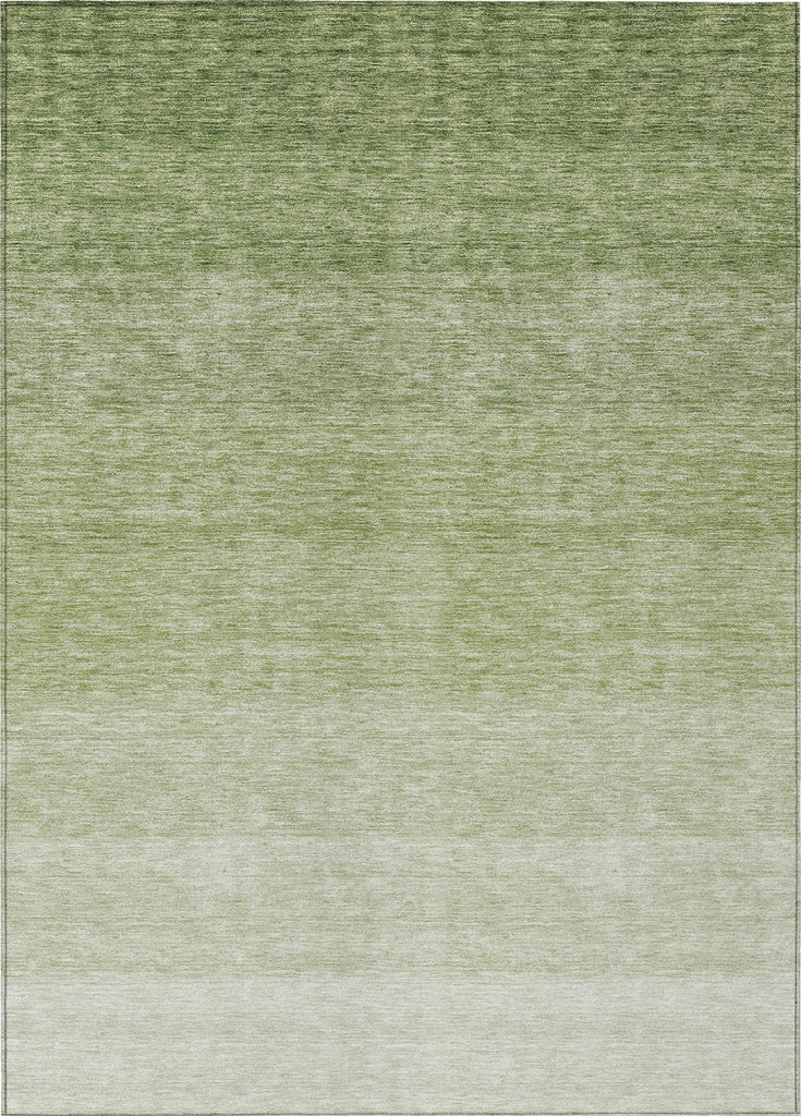 Piper Looms Chantille Ombre ACN928 Green Machine Washable Area Rug main image