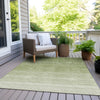 Piper Looms Chantille Ombre ACN928 Green Machine Washable Area Rug Outdoor Lifestyle Image Feature
