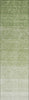 Piper Looms Chantille Ombre ACN928 Green Machine Washable Area Rug Runner Main Image