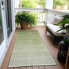 Piper Looms Chantille Ombre ACN928 Green Machine Washable Area Rug Runner Outdoor Lifestyle Image Feature