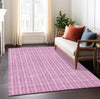 Piper Looms Chantille Stripes ACN929 Blush Machine Washable Area Rug Lifestyle Image Feature