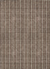 Piper Looms Chantille Stripes ACN929 Brown Machine Washable Area Rug main image