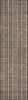 Piper Looms Chantille Stripes ACN929 Brown Machine Washable Area Rug Runner Main Image