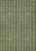 Piper Looms Chantille Stripes ACN929 Olive Machine Washable Area Rug main image