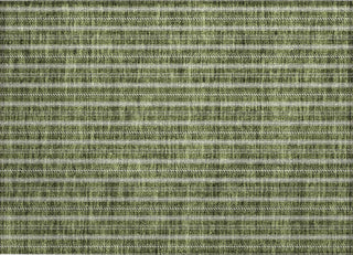 Piper Looms Chantille Stripes ACN929 Olive Machine Washable Area Rug Scatter Main Image
