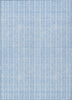 Piper Looms Chantille Stripes ACN929 Sky Machine Washable Area Rug main image