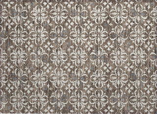 Piper Looms Chantille Floral ACN930 Brown Machine Washable Area Rug Scatter Main Image