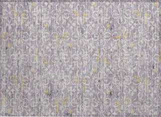 Piper Looms Chantille Floral ACN930 Lavender Machine Washable Area Rug Scatter Main Image