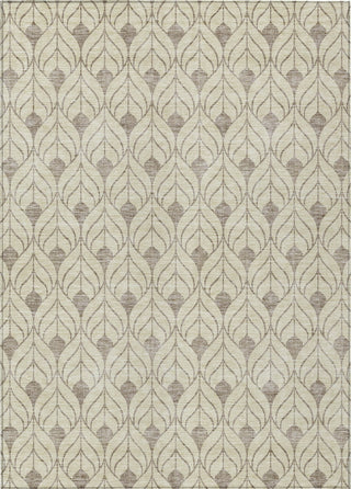 Piper Looms Chantille Geometric ACN931 Beige Machine Washable Area Rug main image