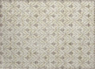 Piper Looms Chantille Geometric ACN931 Beige Machine Washable Area Rug Scatter Main Image