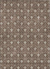 Piper Looms Chantille Geometric ACN931 Brown Machine Washable Area Rug main image