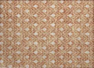 Piper Looms Chantille Geometric ACN931 Copper Machine Washable Area Rug Scatter Main Image