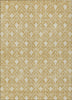 Piper Looms Chantille Geometric ACN931 Gold Machine Washable Area Rug main image