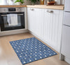 Piper Looms Chantille Geometric ACN931 Navy Machine Washable Area Rug Scatter Lifestyle Image Feature