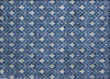 Piper Looms Chantille Geometric ACN931 Navy Machine Washable Area Rug Scatter Main Image