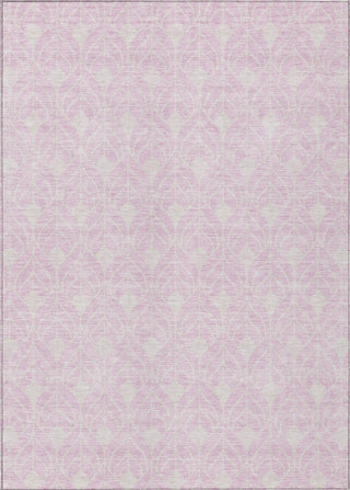 Piper Looms Chantille Geometric ACN931 Pink Machine Washable Area Rug main image