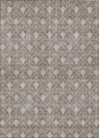 Piper Looms Chantille Geometric ACN931 Taupe Machine Washable Area Rug main image