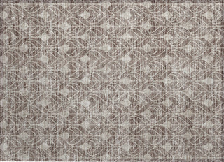 Piper Looms Chantille Geometric ACN931 Taupe Machine Washable Area Rug Scatter Main Image