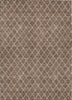 Piper Looms Chantille Diamonds ACN932 Brown Machine Washable Area Rug main image