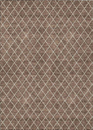 Piper Looms Chantille Diamonds ACN932 Brown Machine Washable Area Rug main image