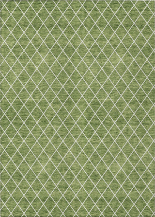 Piper Looms Chantille Diamonds ACN932 Green Machine Washable Area Rug main image