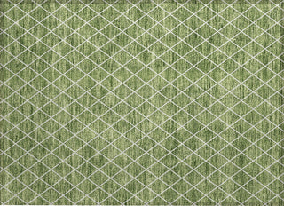 Piper Looms Chantille Diamonds ACN932 Green Machine Washable Area Rug Scatter Main Image