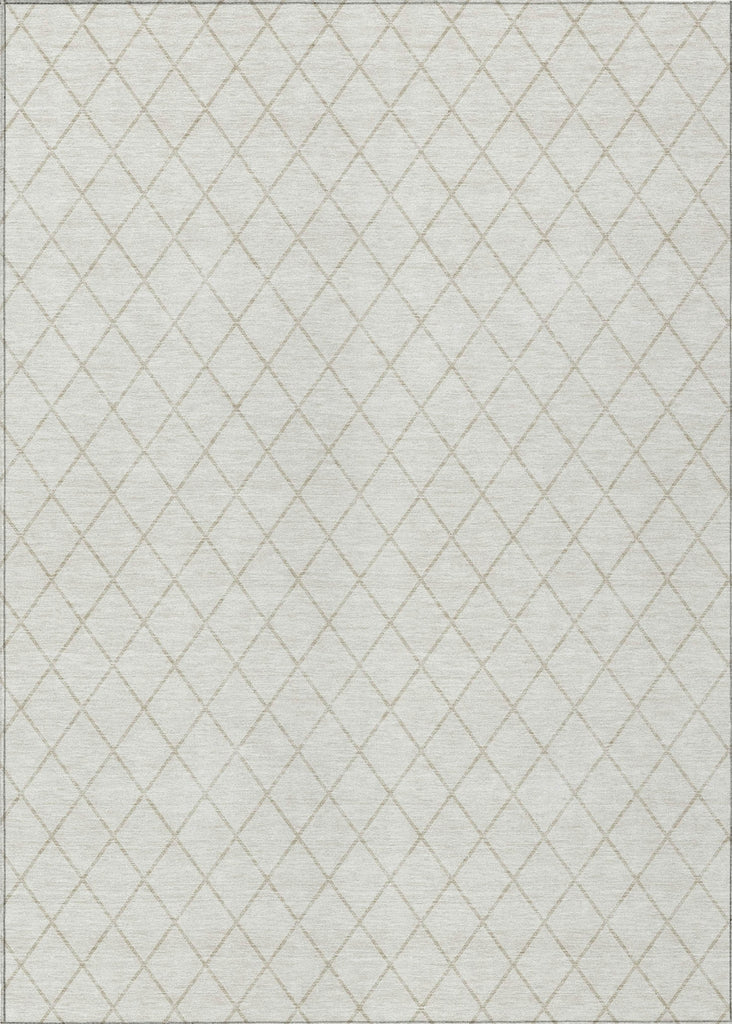 Piper Looms Chantille Diamonds ACN932 Ivory Machine Washable Area Rug main image