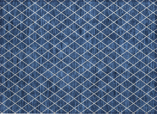 Piper Looms Chantille Diamonds ACN932 Navy Machine Washable Area Rug Scatter Main Image