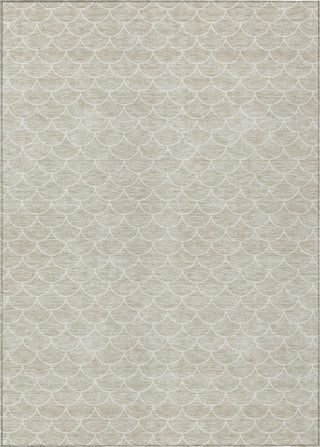 Piper Looms Chantille Geometric ACN933 Beige Machine Washable Area Rug main image