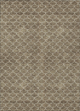 Piper Looms Chantille Geometric ACN933 Brown Machine Washable Area Rug main image