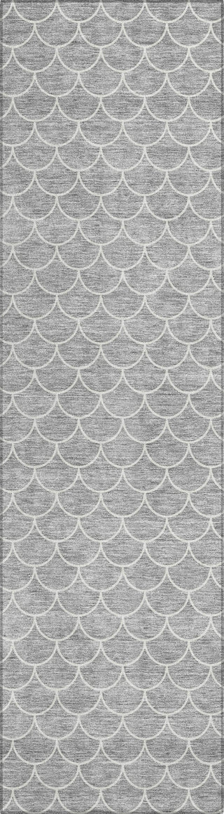 Piper Looms Chantille Geometric ACN933 Gray Machine Washable Area Rug Runner Main Image