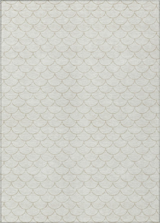 Piper Looms Chantille Geometric ACN933 Ivory Machine Washable Area Rug main image