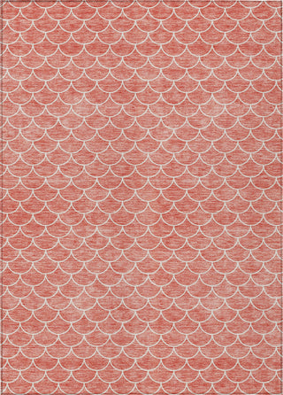 Piper Looms Chantille Geometric ACN933 Salmon Machine Washable Area Rug main image