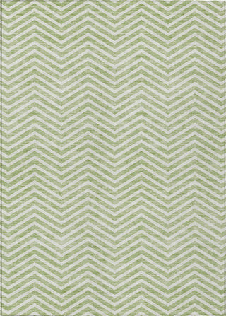 Piper Looms Chantille Chevron ACN934 Aloe Machine Washable Area Rug main image