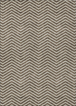 Piper Looms Chantille Chevron ACN934 Brown Machine Washable Area Rug main image
