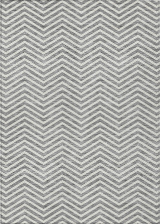 Piper Looms Chantille Chevron ACN934 Gray Machine Washable Area Rug main image