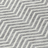 Piper Looms Chantille Chevron ACN934 Gray Machine Washable Area Rug Swatch Image