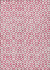 Piper Looms Chantille Chevron ACN934 Pink Machine Washable Area Rug main image