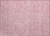 Piper Looms Chantille Chevron ACN934 Pink Machine Washable Area Rug Scatter Main Image