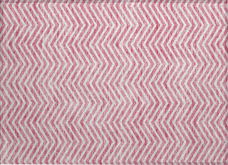 Piper Looms Chantille Chevron ACN934 Pink Machine Washable Area Rug Scatter Main Image