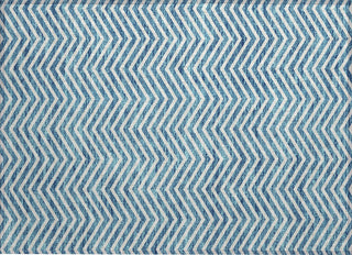 Piper Looms Chantille Chevron ACN934 Teal Machine Washable Area Rug Scatter Main Image