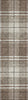 Piper Looms Chantille Plaid ACN935 Brown Machine Washable Area Rug Runner Main Image