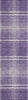 Piper Looms Chantille Plaid ACN935 Purple Machine Washable Area Rug Runner Main Image