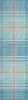 Piper Looms Chantille Plaid ACN935 Teal Machine Washable Area Rug Runner Main Image