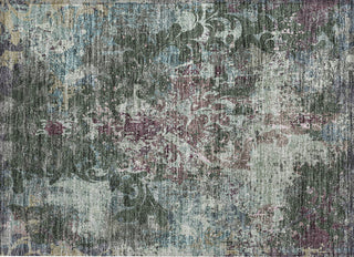 Piper Looms Chantille Damask ACN936 Fern Machine Washable Area Rug Scatter Main Image