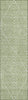 Piper Looms Chantille Geometric ACN937 Aloe Machine Washable Area Rug Runner Main Image