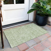 Piper Looms Chantille Geometric ACN937 Aloe Machine Washable Area Rug Scatter Outdoor Lifestyle Image Feature
