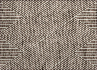 Piper Looms Chantille Geometric ACN937 Brown Machine Washable Area Rug Scatter Main Image