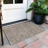 Piper Looms Chantille Geometric ACN937 Brown Machine Washable Area Rug Scatter Outdoor Lifestyle Image Feature