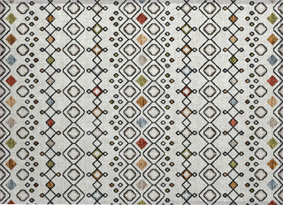 Piper Looms Chantille Southwest ACN938 Ivory Machine Washable Area Rug Scatter Main Image